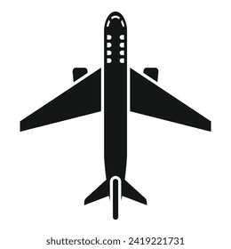 Airplane travel icon simple vector. Vacation trip. Vacation sleep trip