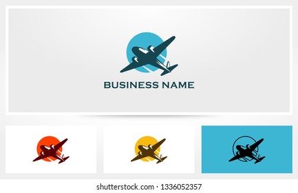 Airplane Travel Logo