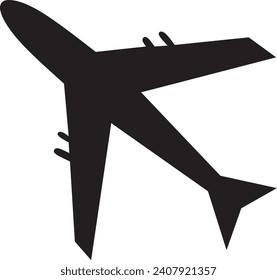 Airplane Travel, Means of Transport, Vector