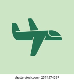 Airplane trendy creative gorgeous abstract vector illustration colorful useful design.eps