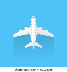 Airplane trendy icon