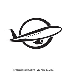 Airplane Vector Art, Icons, logo, design