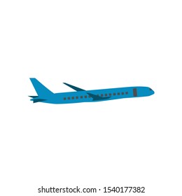 Airplane vector eps10. Transportation concept, plane.