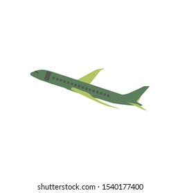 Airplane vector eps10. Transportation concept, plane.