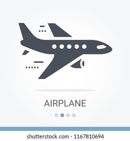 Airplane Vector Icon
