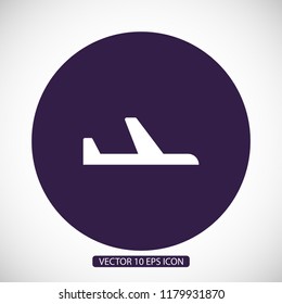 airplane vector icon