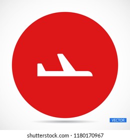 airplane vector icon