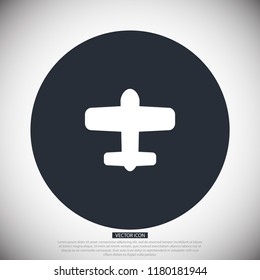 airplane vector icon