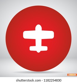 airplane vector icon