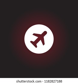 airplane vector icon