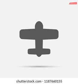 airplane vector icon