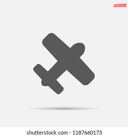 airplane vector icon