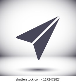 airplane vector icon