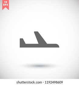 airplane vector icon
