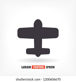 airplane vector icon