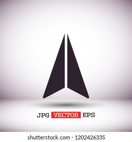 airplane vector icon