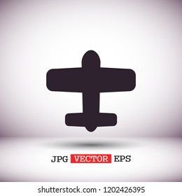 airplane vector icon