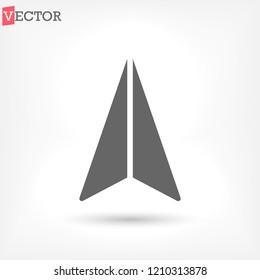 airplane vector icon