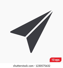 airplane vector icon