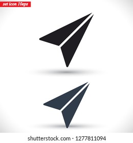 airplane vector icon