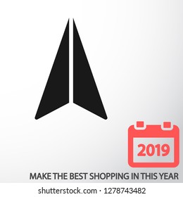 airplane vector icon