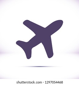 Airplane Vector icon