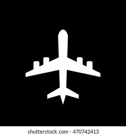airplane vector icon