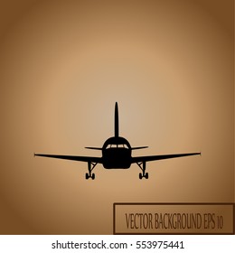 airplane vector icon