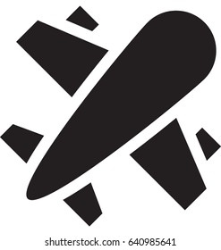 Airplane Vector Icon