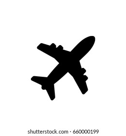 airplane - Vector icon