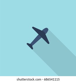 airplane vector icon