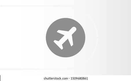 airplane vector icon. lorem ipsum Flat Design JPG