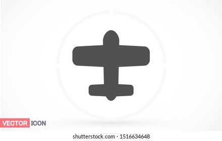 airplane vector icon. lorem ipsum Flat Design JPG