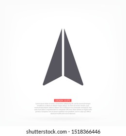 airplane vector icon. lorem ipsum Flat Design JPG
