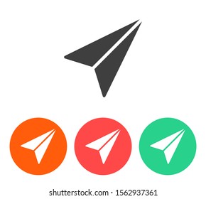 airplane vector icon. lorem ipsum Flat Design JPG