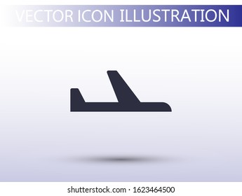airplane vector icon. lorem ipsum Flat Design JPG