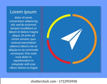 airplane vector icon. lorem ipsum Flat Design JPG