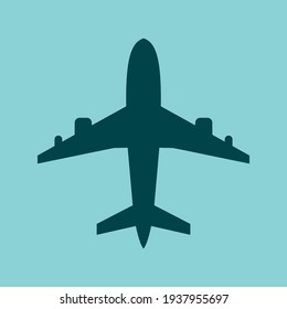 airplane vector. airplane icon on white background