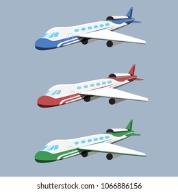Airplane Vector Illustration