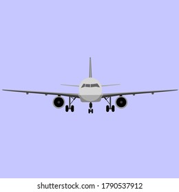 airplane is a vector illustration