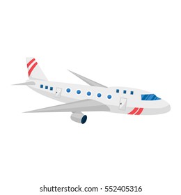Airplane vector illustration.