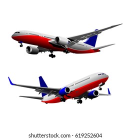 AirPlane vector illustration
