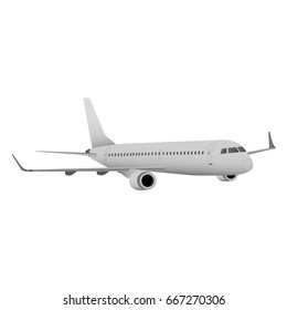 Airplane vector illustration