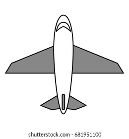 airplane vector illustration