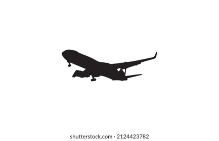 airplane vector illustration design black and white