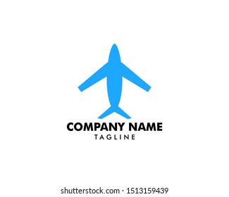 Airplane Vector Illustration Design Symbol Logo Template