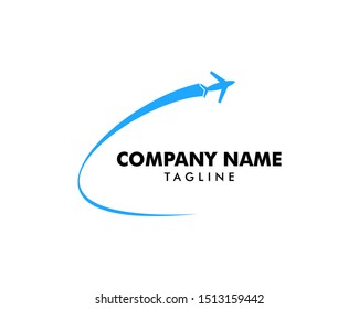 Airplane Vector Illustration Design Symbol Logo Template