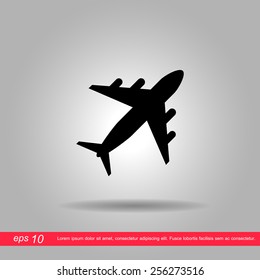 airplane vector illustration eps10  