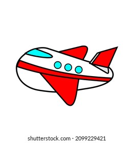 airplane vector illustration
,flat design.