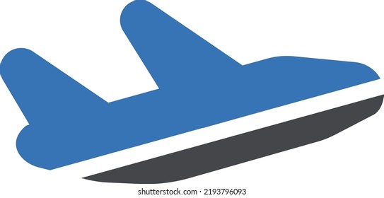  airplane   Vector illustration on a transparent background. Premium quality symmbols. Glyphs vector icons for concept and graphic design.